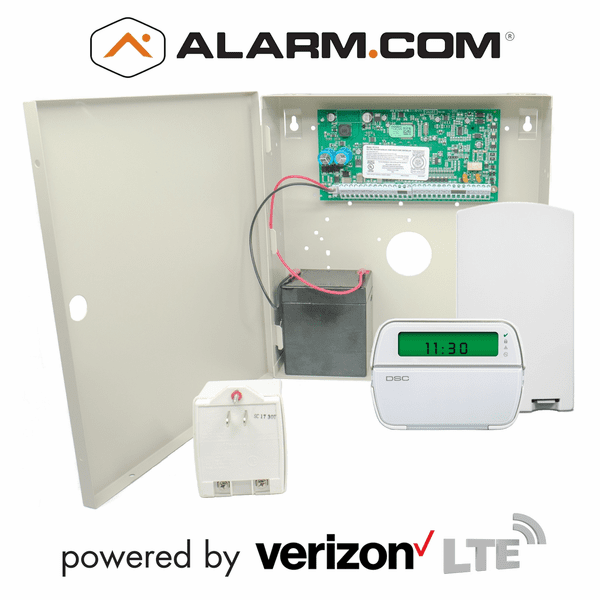 DSC PowerSeries PC1616 Cellular Verizon LTE Hardwired Security System (Powered by Alarm.com)