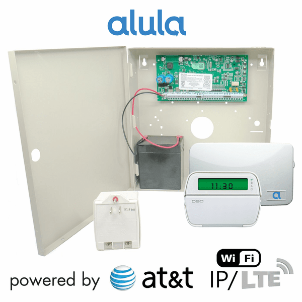 DSC PowerSeries PC1616 Tri-Path Ethernet/WiFi/Cellular AT&T LTE Hybrid Security System (Powered by Alula)