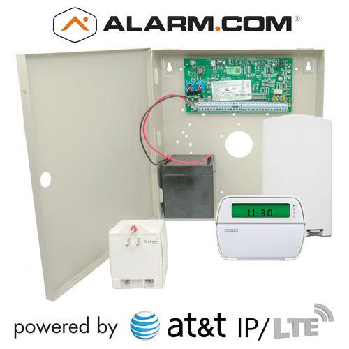 DSC PowerSeries PC1832 Dual-Path Ethernet/Cellular AT&T LTE Hardwired Security System (Powered by Alarm.com)