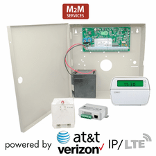 DSC PowerSeries PC1864 Dual-Path LAN/Cellular AT&T/Verizon LTE-M Hardwired Security System (Powered by M2M)