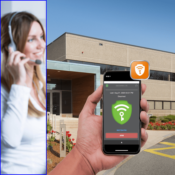 DSC PRO 24/7 Cellular Silver Interactive Business Alarm Monitoring Services and Daily Supervision Test (Powered by UplinkRemote App)