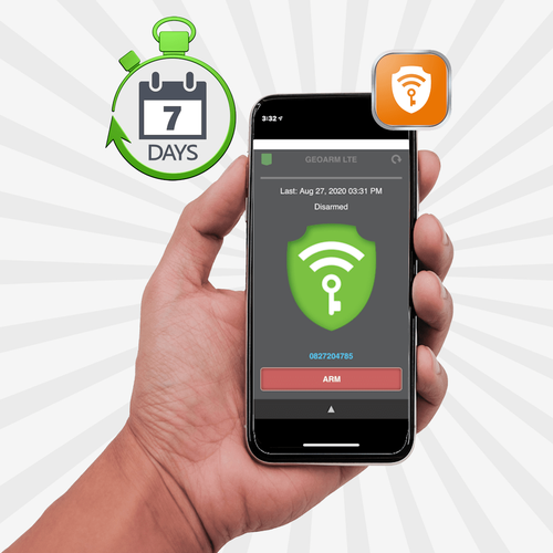DSC PRO Cellular Silver Interactive Business Alarm Monitoring Services and Weekly Supervision Test (Powered by UplinkRemote App)