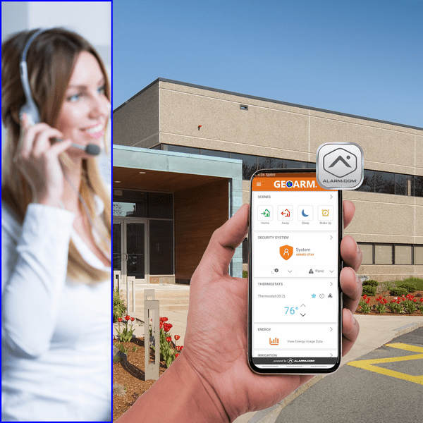DSC PRO Dual-Path Silver Interactive Business Alarm Monitoring Services (Powered by Alarm.com App)