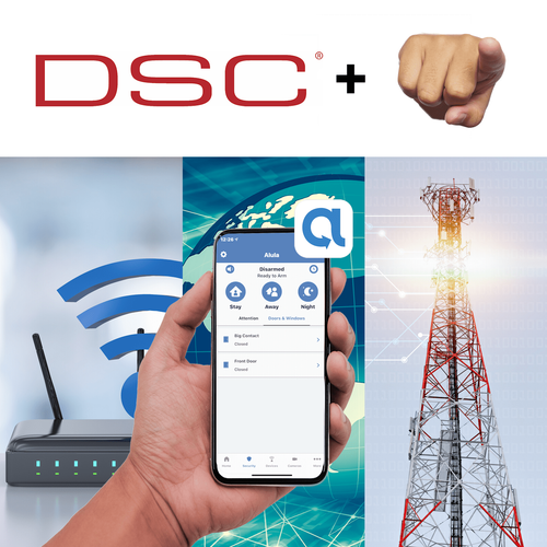 DSC Tri-Path DIY Interactive Home Security