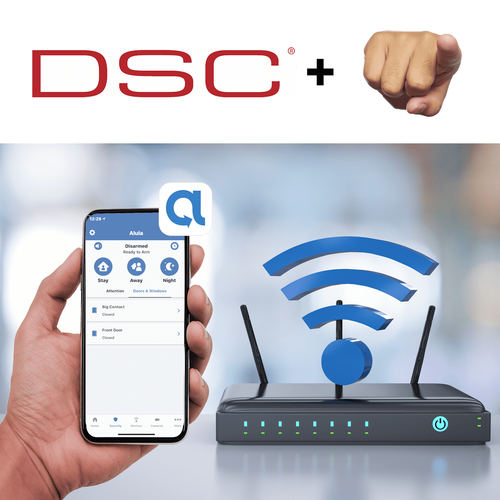 DSC WiFi DIY Interactive Home Security
