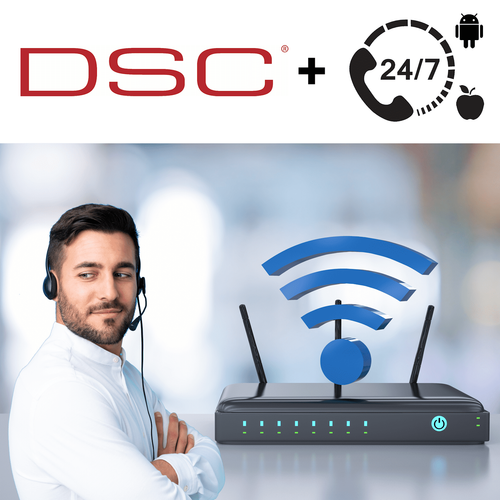 DSC WiFi PRO Interactive Business Security