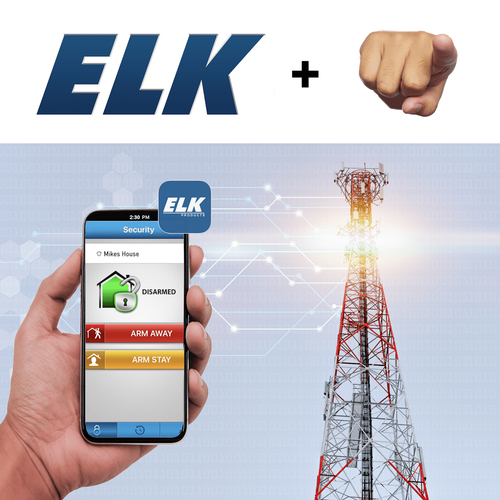 ELK Cellular DIY Interactive Home Security