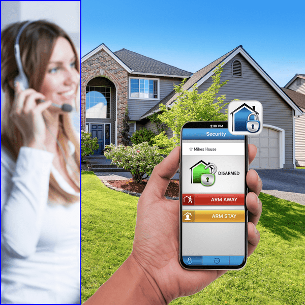 ELK PRO Cellular Interactive Home Alarm Monitoring Services and Monthly Supervision Test (Powered by ElkLink Mobile App)