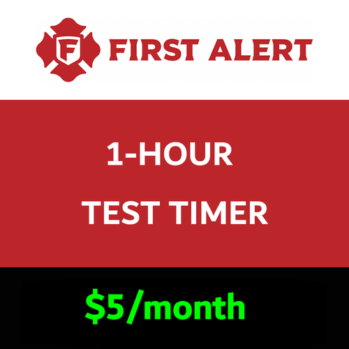 First Alert 1-Hour Test Timer Services