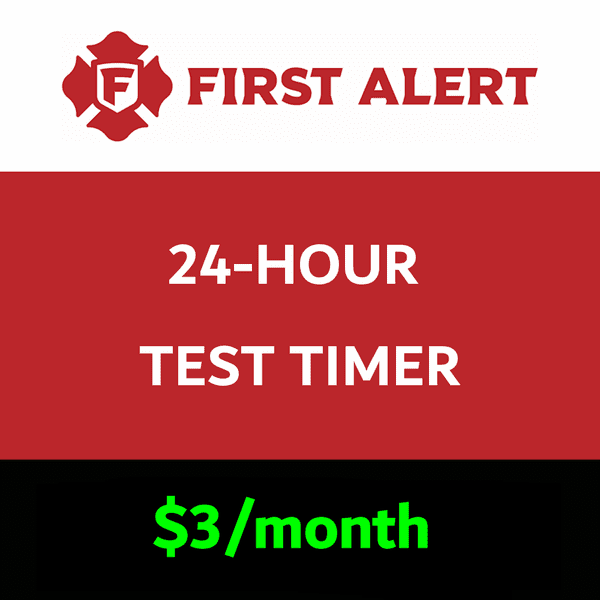 First Alert 24-Hour Test Timer Services