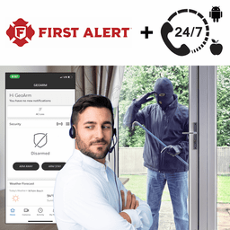 First Alert Burglary Intrusion Interactive Home Alarm Monitoring Services