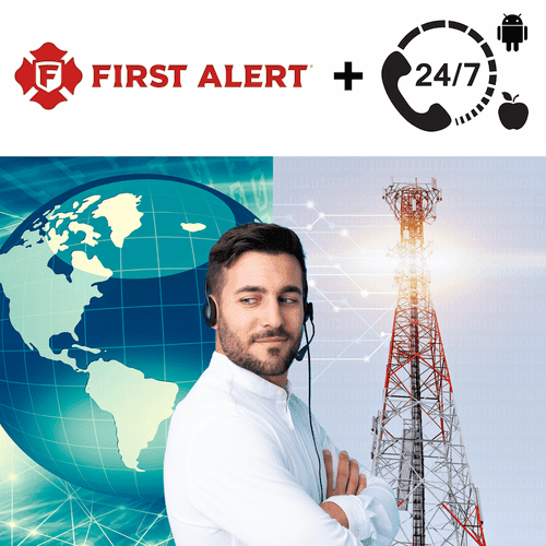 First Alert Dual-Path PRO 24/7 Interactive Business Security