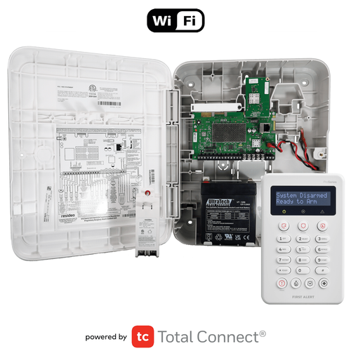 First Alert VISTA H3 WiFi Hybrid Security System with Hardwired Portrait Keypad (Powered by AlarmNet)