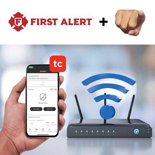 First Alert Wi-Fi DIY Interactive Business Security