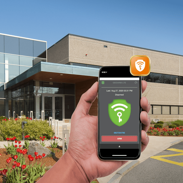 GE Interlogix DIY Cellular Gold Interactive Business Alarm Monitoring Services and Weekly Supervision Test (Powered by UplinkRemote App)