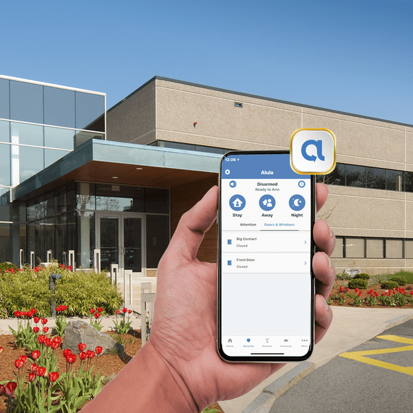 GE Interlogix DIY Tri-Path Gold Interactive Business Alarm Monitoring Services (Powered by Alula App)