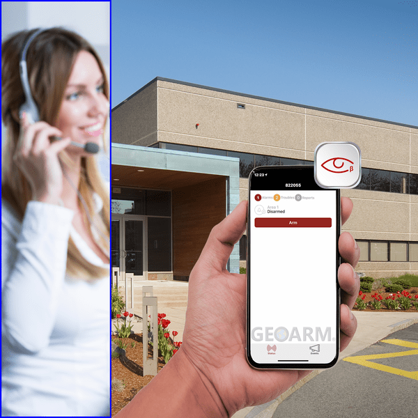 GE Interlogix NetworX NX-4 PRO Dual-Path Interactive Business Alarm Monitoring Services (Powered by M2M RControl App)