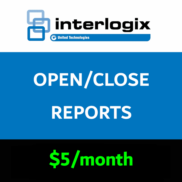 GE Interlogix Opening and Closing Reports