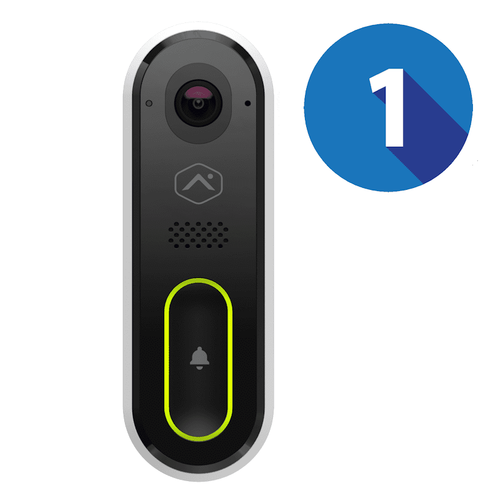GE Interlogix 1 Standalone Video Doorbell Services (Powered by Alarm.com App)