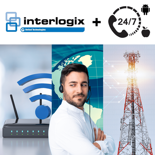 GE Interlogix Tri-Path PRO Interactive Home Security (Powered by Alula Communicator)