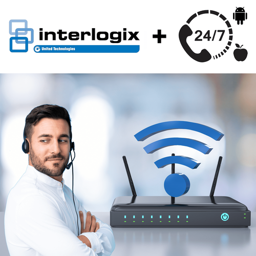 GE Interlogix WiFi PRO Interactive Business Security