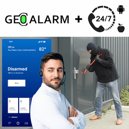 GeoAlarm Burglary Intrusion Interactive Business Alarm Monitoring Services