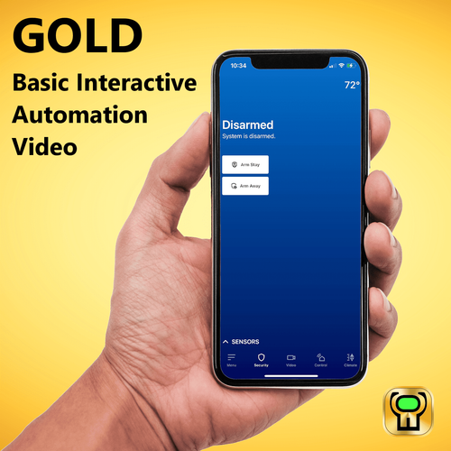 GeoAlarm DIY Dual-Path Gold Interactive Business Alarm Monitoring Services (Powered by GeoAlarm App)