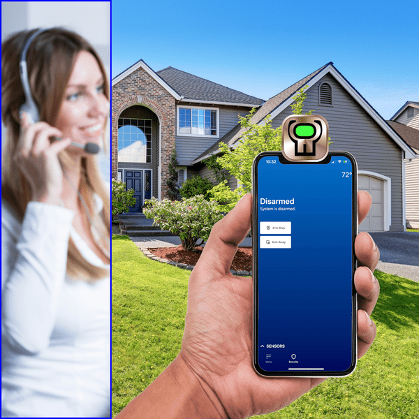 GeoAlarm PRO Dual-Path Bronze Interactive Home Alarm Monitoring Services (Powered by GeoAlarm App)