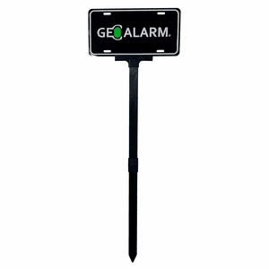 GEOALARM-SIGNWP - GeoAlarm Home Security Sign and Yard Post