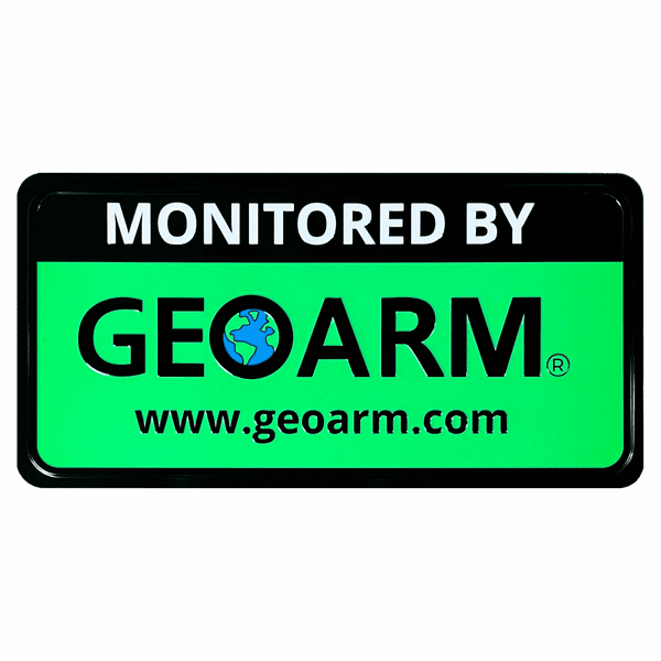 GEOARM-SIGN - GeoArm Home Security Sign