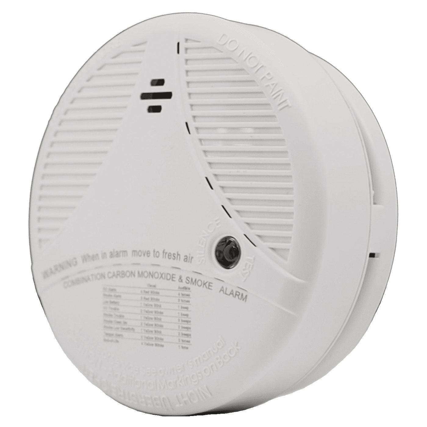 GeoSCO2 GeoAlarm Wireless GeoSeries™ Encrypted Smoke/Carbon Monoxide Detector