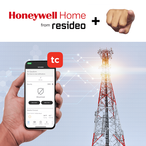 Honeywell Cellular DIY Interactive Home Security