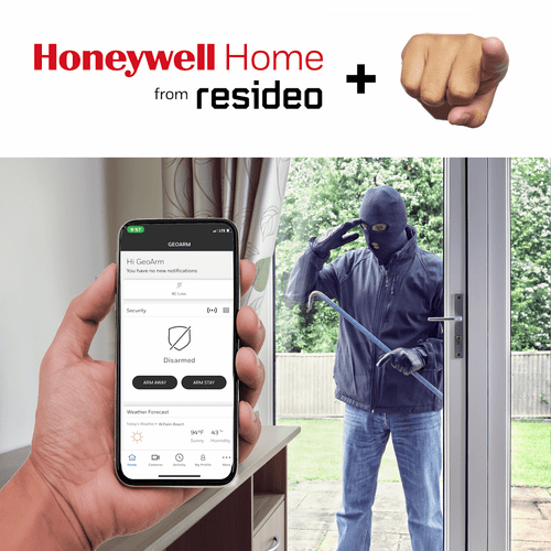 Honeywell DIY Alarm Monitoring Services GeoArm Security