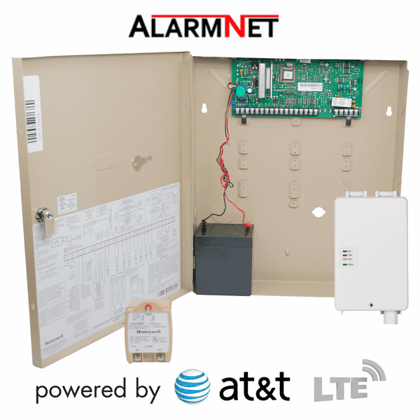 Honeywell Home VISTA 15P Cellular AT&T LTE Hardwired Security System (Powered by AlarmNet)