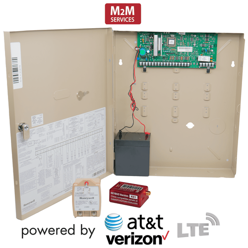 Honeywell Home VISTA 15P Cellular AT&T/Verizon LTE-M Hardwired Security System (Powered by M2M)