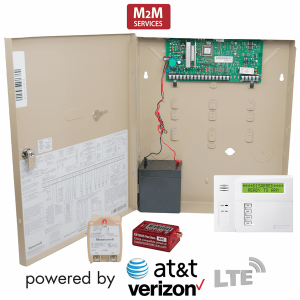 Honeywell Home VISTA 15P Cellular AT&T/Verizon LTE-M Hybrid Security System (Powered by M2M)