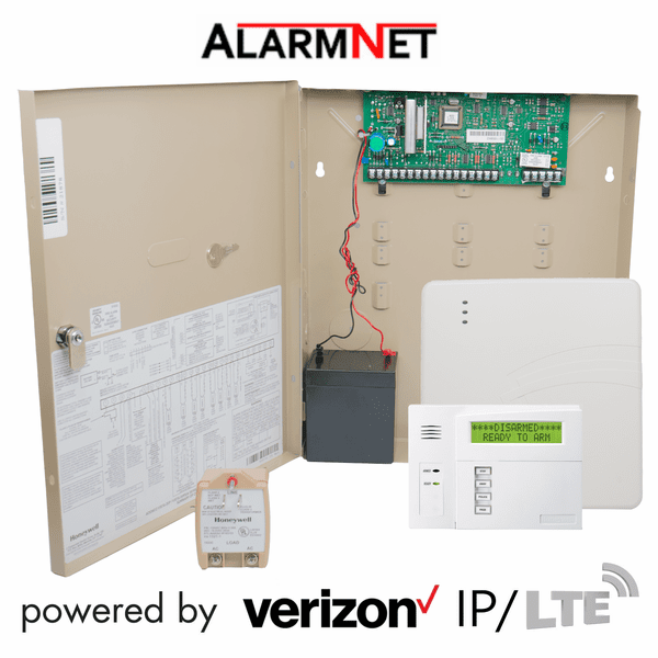 Honeywell Home VISTA 15P Dual-Path Ethernet/Cellular Verizon LTE Hybrid Security System (Powered by AlarmNet)