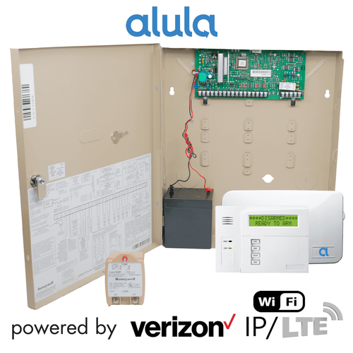 Honeywell Home VISTA 15P Tri-Path Ethernet/WiFi/Cellular Verizon LTE Hybrid Security System (Powered by Alula)
