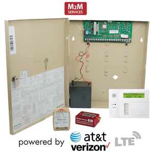 Honeywell Home VISTA 20P Cellular AT&T/Verizon LTE-M Hybrid Security System (Powered by M2M)