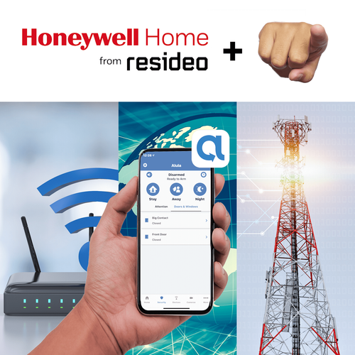 Honeywell Tri-Path DIY Interactive Home Security