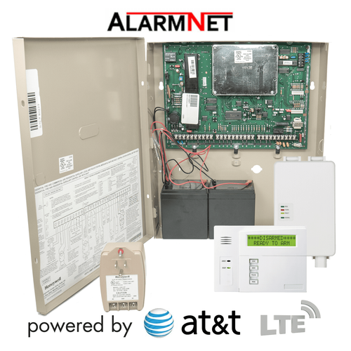 Honeywell VISTA 128BPT Cellular AT&T LTE Hybrid Commercial Security System (Powered by AlarmNet)