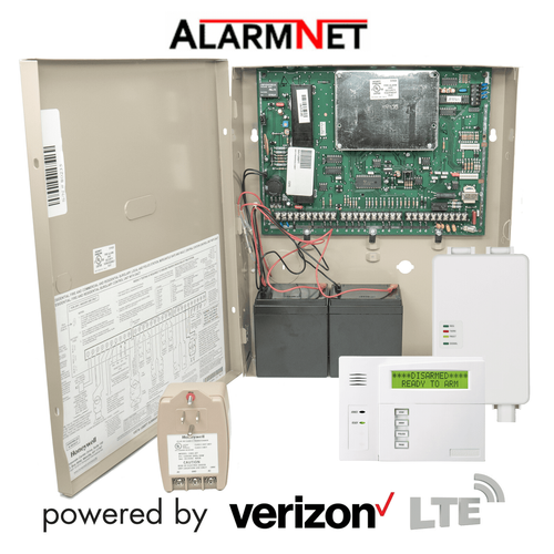 Honeywell VISTA 128BPT Cellular Verizon LTE Hybrid Commercial Security System (Powered by AlarmNet)