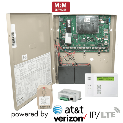 Honeywell VISTA 128BPT Dual-Path LAN/Cellular AT&T/Verizon LTE-M Hybrid Commercial Security System (Powered by M2M)