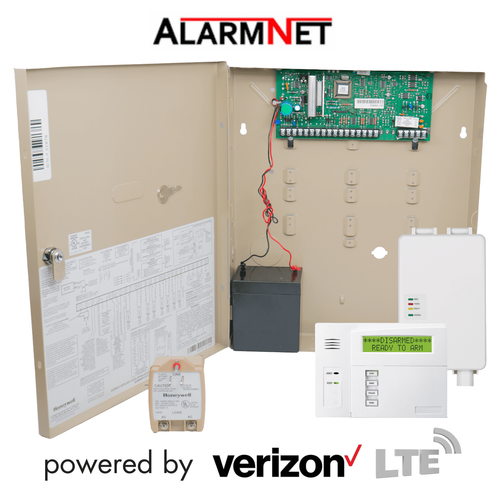 Honeywell Home VISTA 15P Cellular Verizon LTE Hybrid Security System (Powered by AlarmNet)