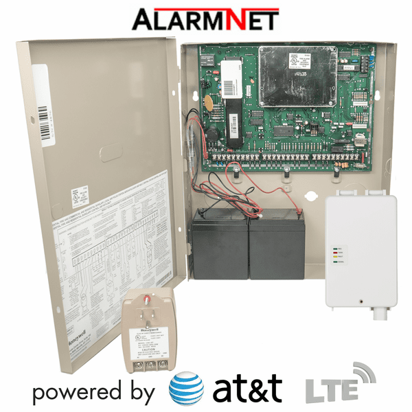 Honeywell VISTA 250BPT Cellular AT&T LTE Hardwired Commercial Security System (Powered by AlarmNet)