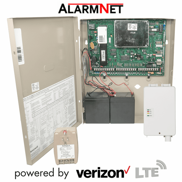 Honeywell VISTA 250BPT Cellular Verizon LTE Hardwired Commercial Security System (Powered by AlarmNet)