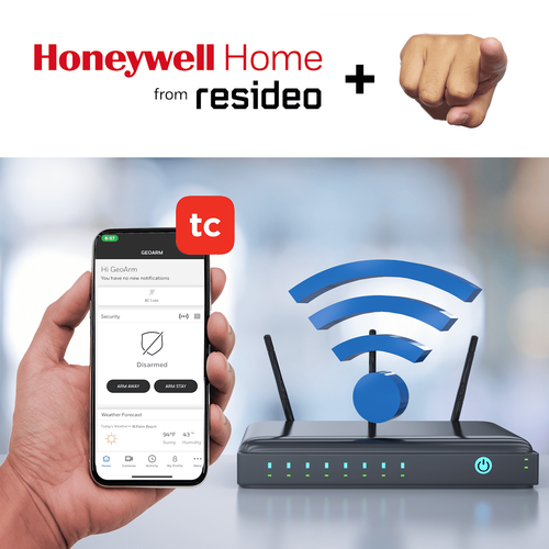 Honeywell WiFi DIY Interactive Home Security