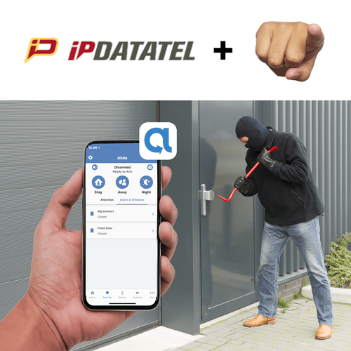 IpDatatel Burglary Intrusion DIY Business Alarm Monitoring Services