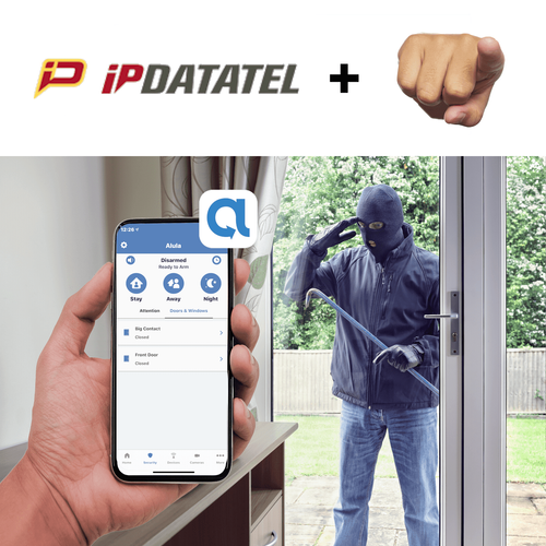 IpDatatel Burglary Intrusion DIY Home Alarm Monitoring Services