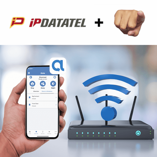 IpDatatel WiFi DIY Interactive Home Security